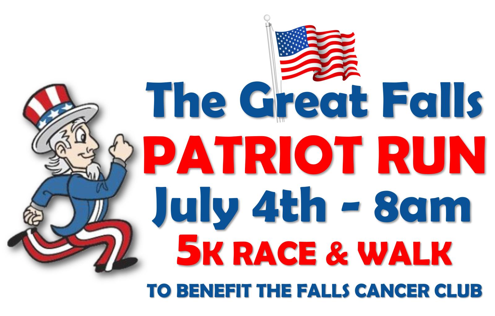 Great Falls Patriot Run branding